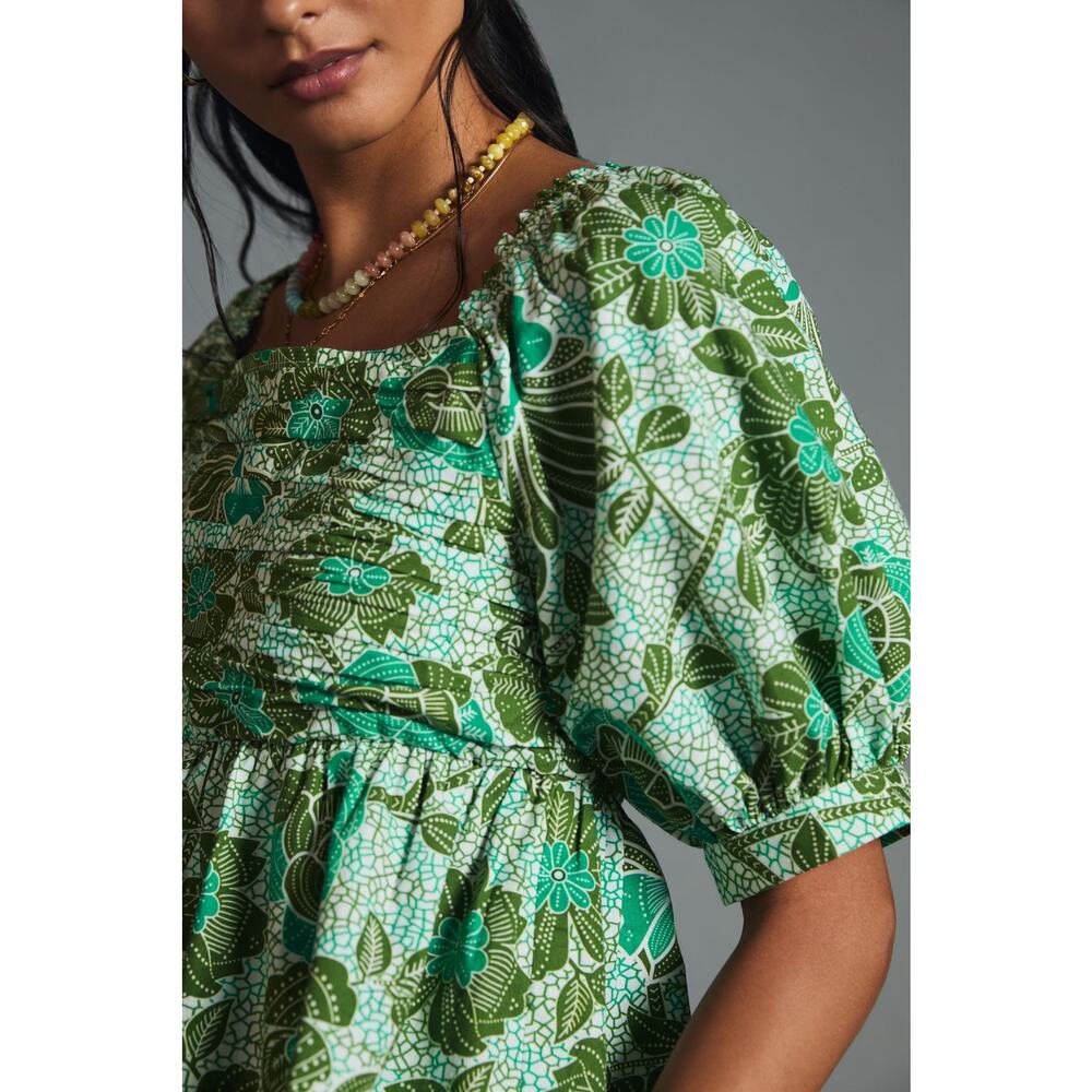 Anthropologie Nikasha Babydoll Poplin Blouse - XS Women - Picture 6 of 10